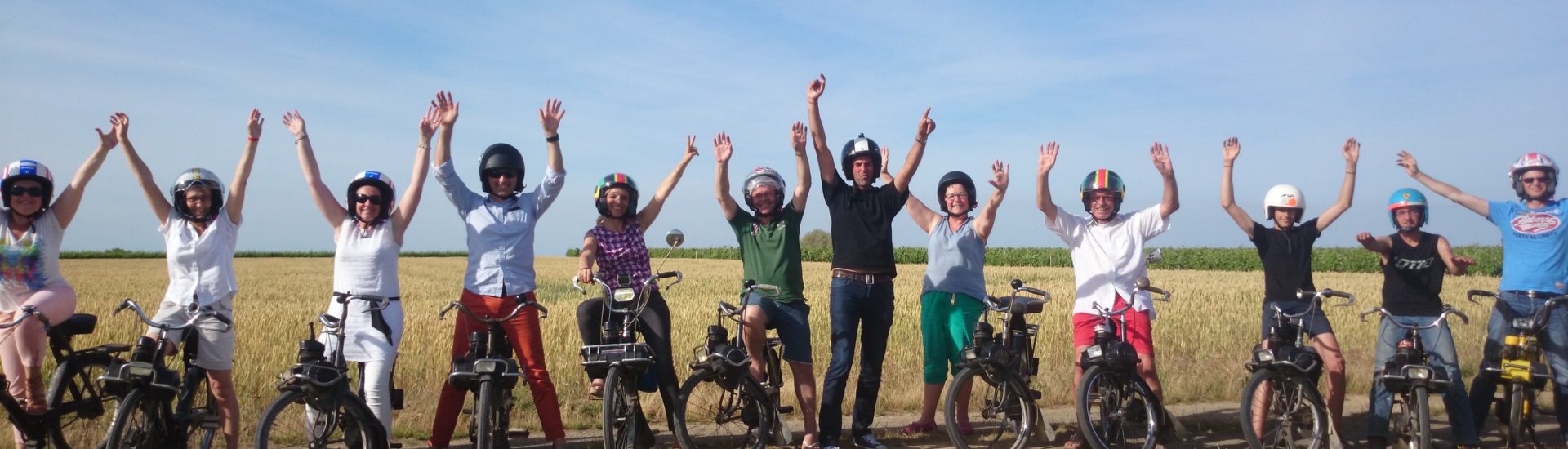 En solex dans les vignes !