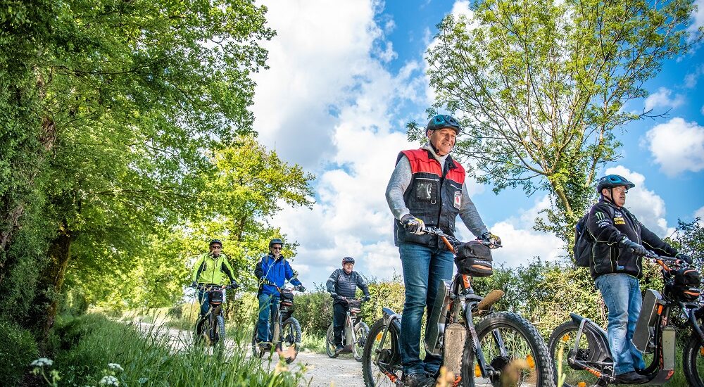 Balade en trottinette électrique entre Loire et vignoble