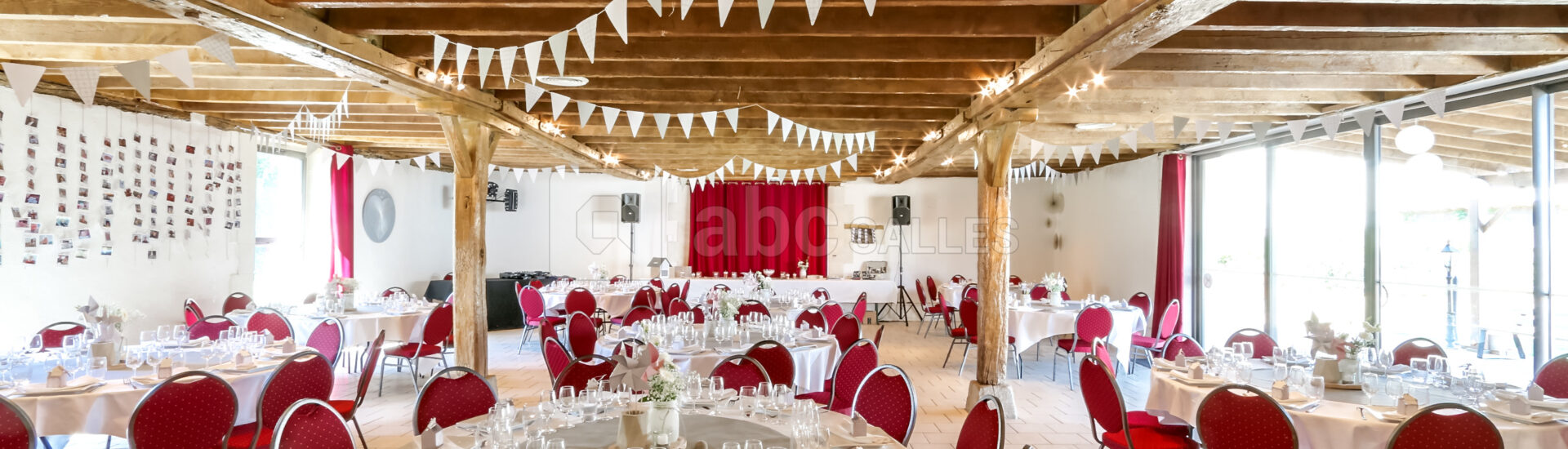 SALLE DE RÉCEPTION DE L&rsquo;ETANG