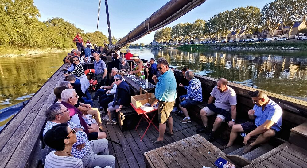 Navigation sur la Loire avec «Le Cinquième Vent»