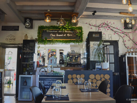 Aux deux Terrasses - comptoir-
