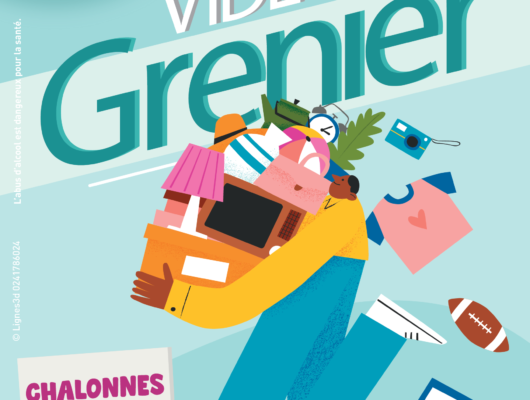 65ème FÊTE DES VINS D&rsquo;ANJOU SAUMUR - affiche-vide-grenier-2026-2