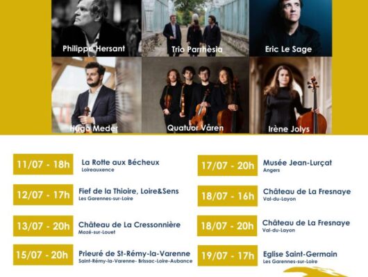 Festival des Cordes de Loire – 10° édition : concert du 19 juillet - 2026-07---affiche-generale-5