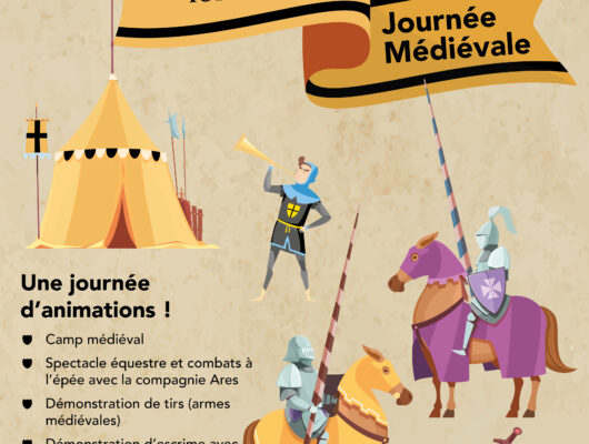 Journée médiévale à Champtocé-sur-Loire - affiche-2026-vfinale