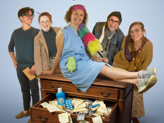 SPECTACLE « LE TIROIR DE WOODY ALLEN » PAR LA COMPAGNIE JUGAAD - -jugaad--affiche2025