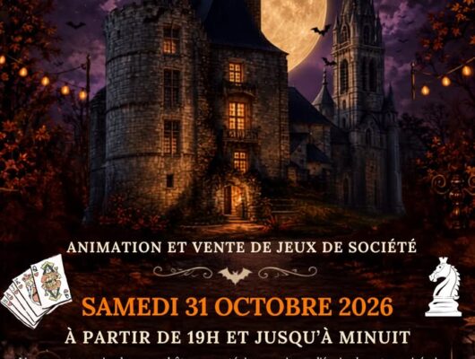 Soirée Halloween et jeux de société au Château de Martigné-Briand - halloween-2026-2